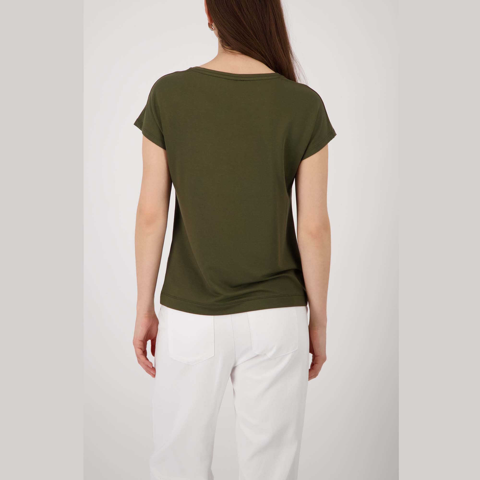 T-Shirt mit Strasssteinen
