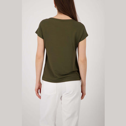 T-Shirt mit Strasssteinen