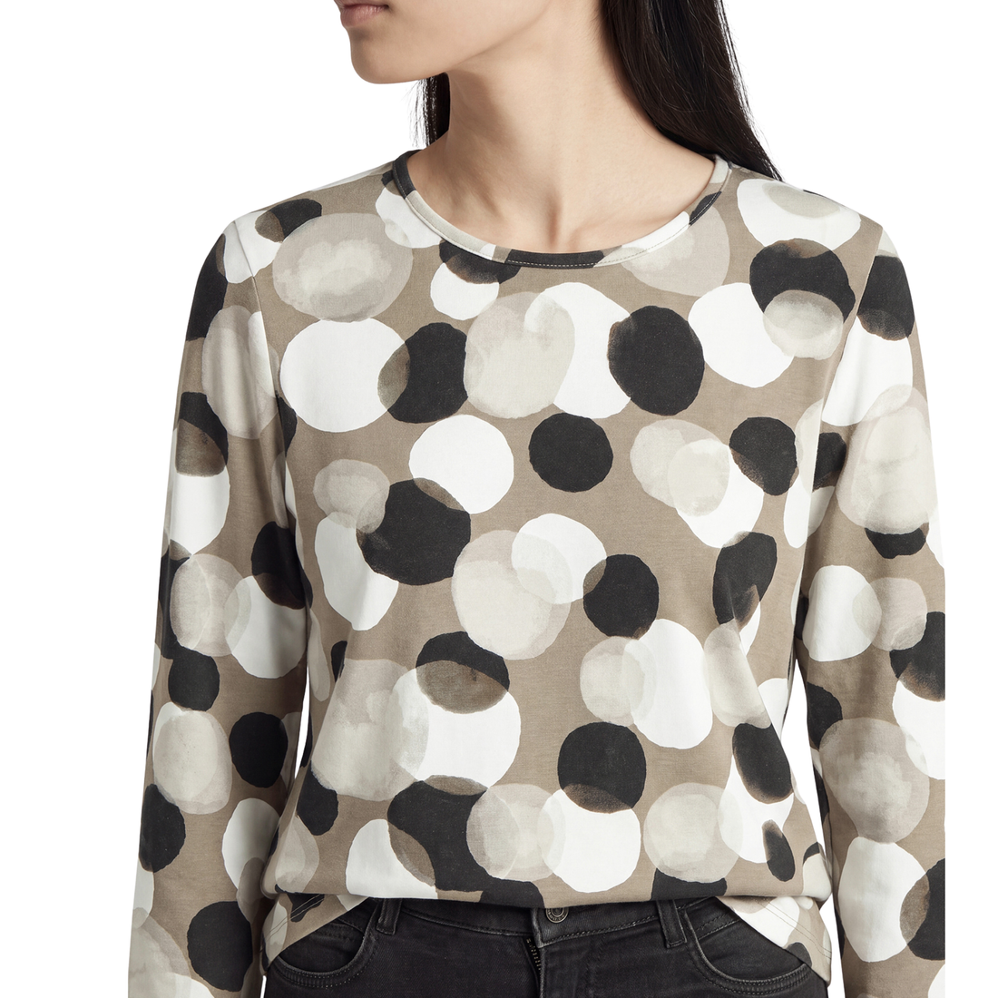 Shirt mit Allover-Print