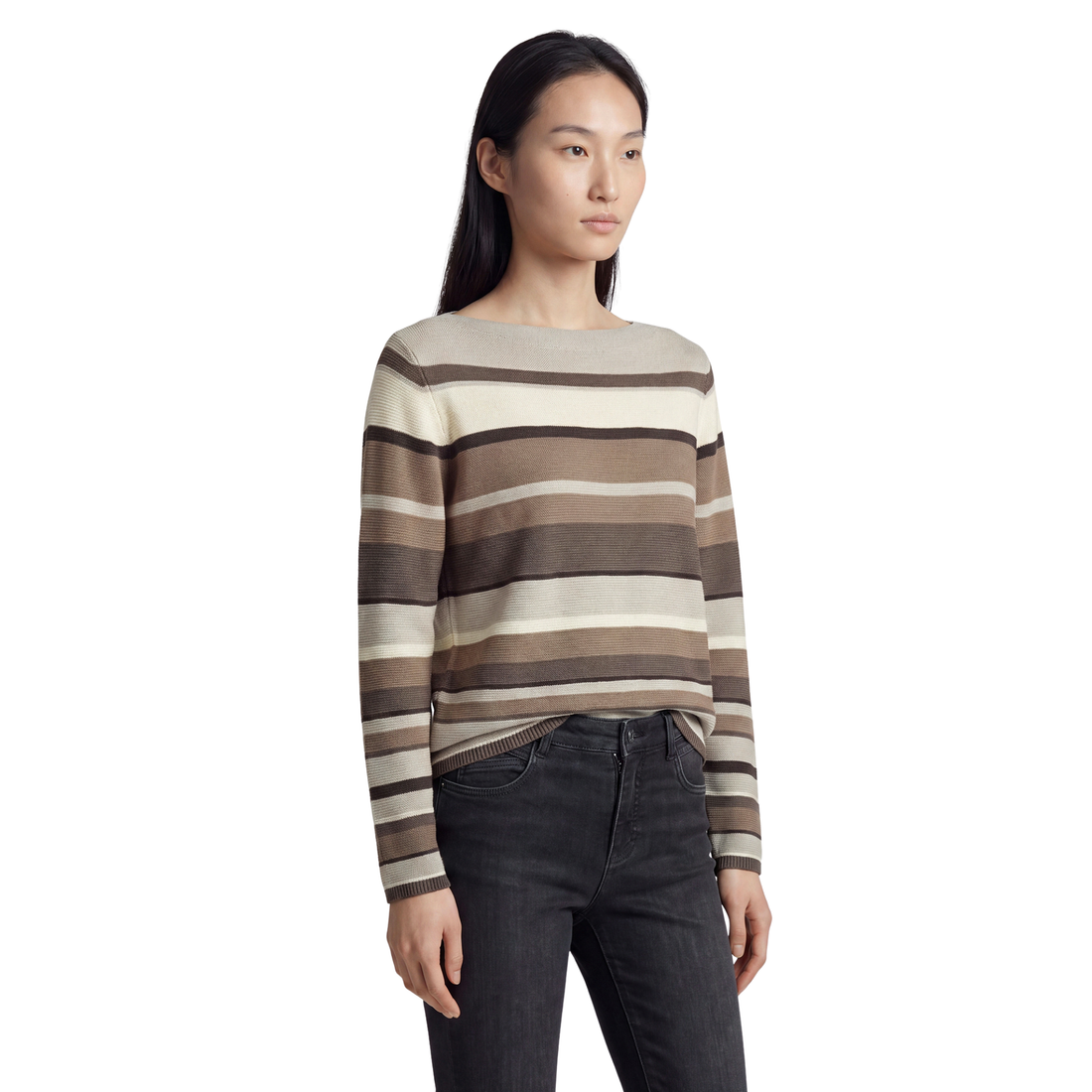 Pullover mit Streifen