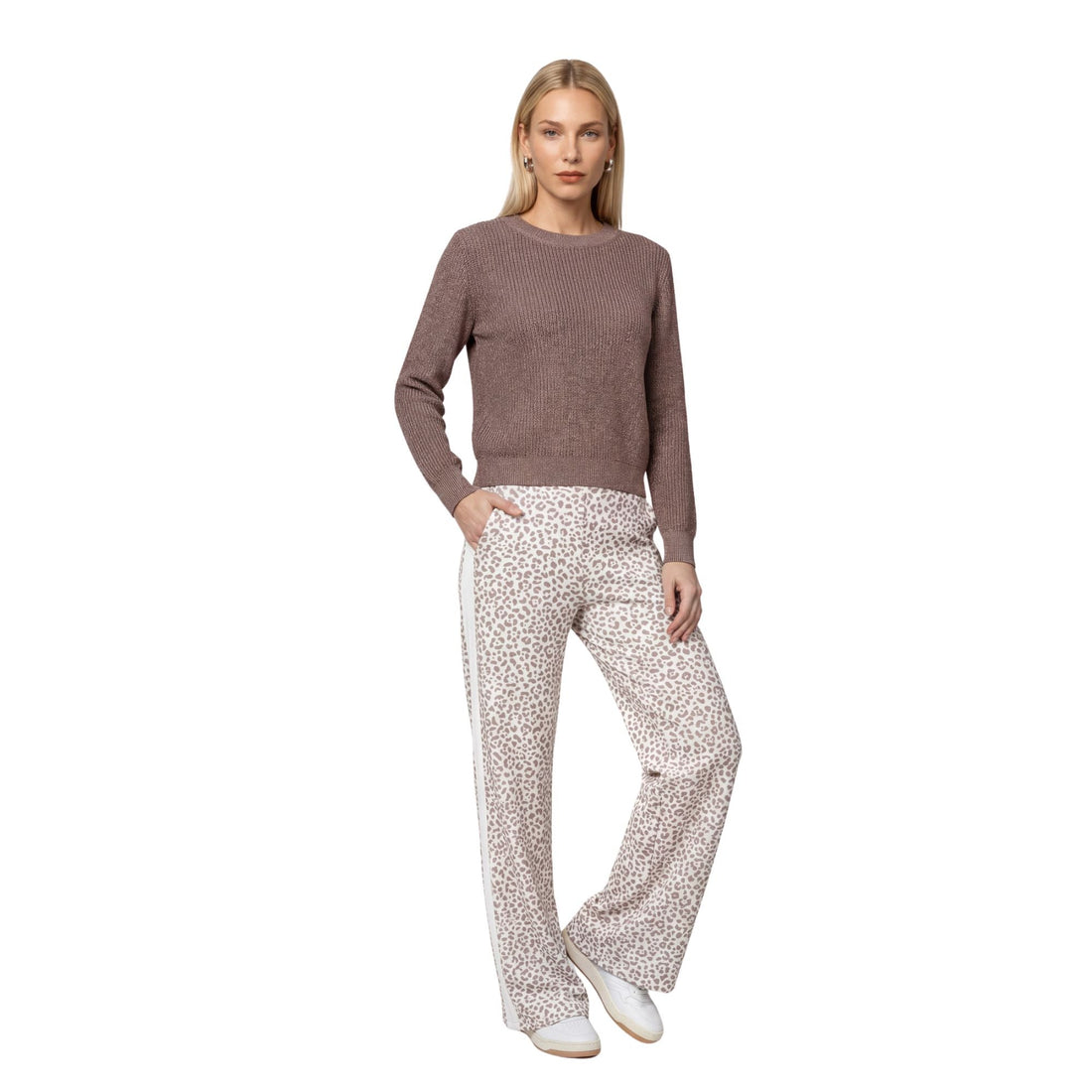 Basic-Strickpullover mit Lurex - Mode von Monari