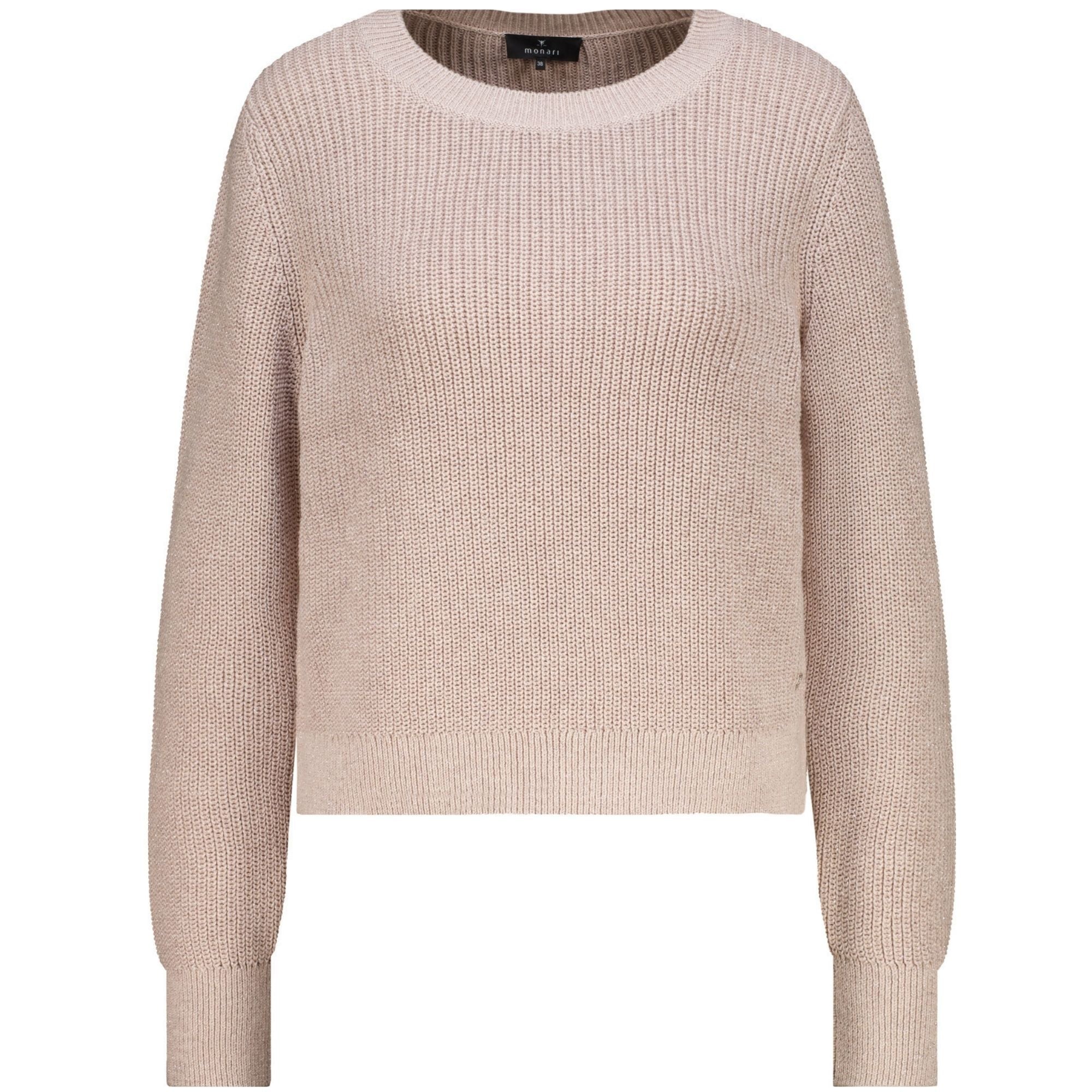 Basic-Strickpullover mit Lurex - Mode von Monari