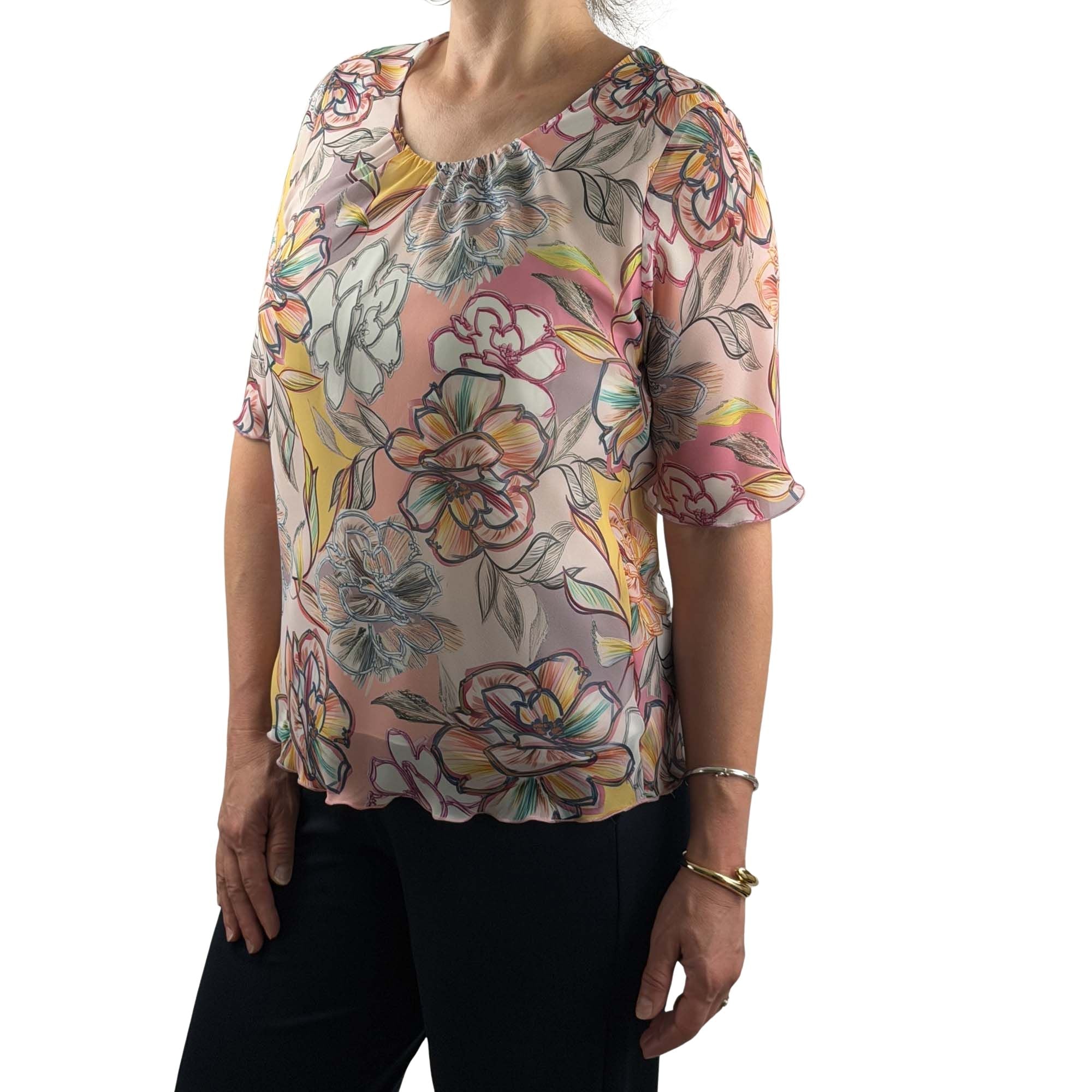 Bluse mit Blumenmuster - Mode von Sommermann