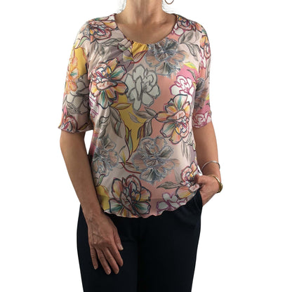 Bluse mit Blumenmuster - Mode von Sommermann