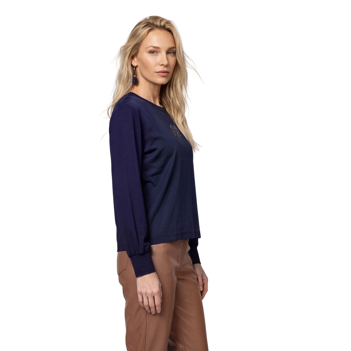 Blusenshirt mit Strasssteinen - Mode von  Monari