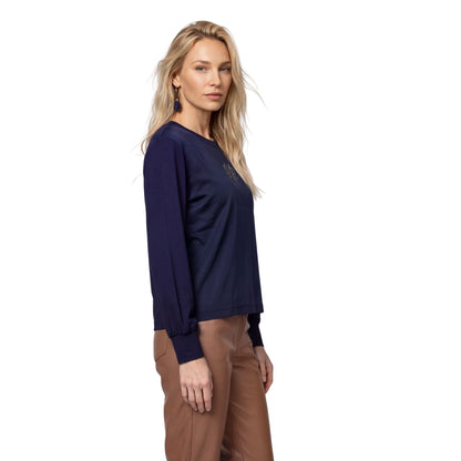 Blusenshirt mit Strasssteinen - Mode von  Monari
