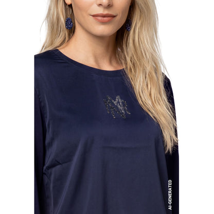 Blusenshirt mit Strasssteinen - Mode von  Monari
