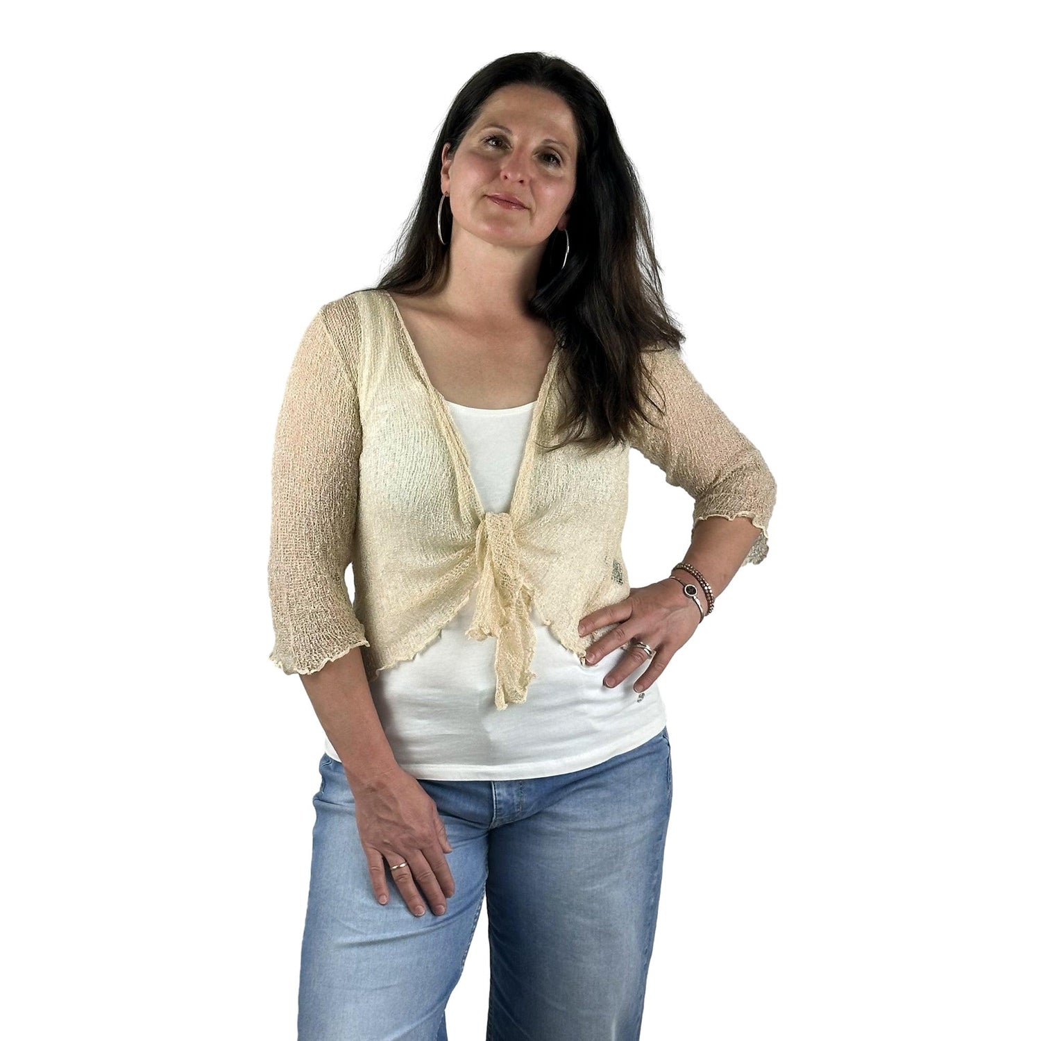 Häkel-Bolero One Size. Mode von ikat. Seidel Moden Onlineshop