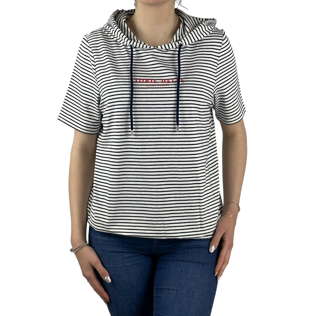 Streifen Sweatshirt. Mode von Cecil. Seidel Moden Onlineshop