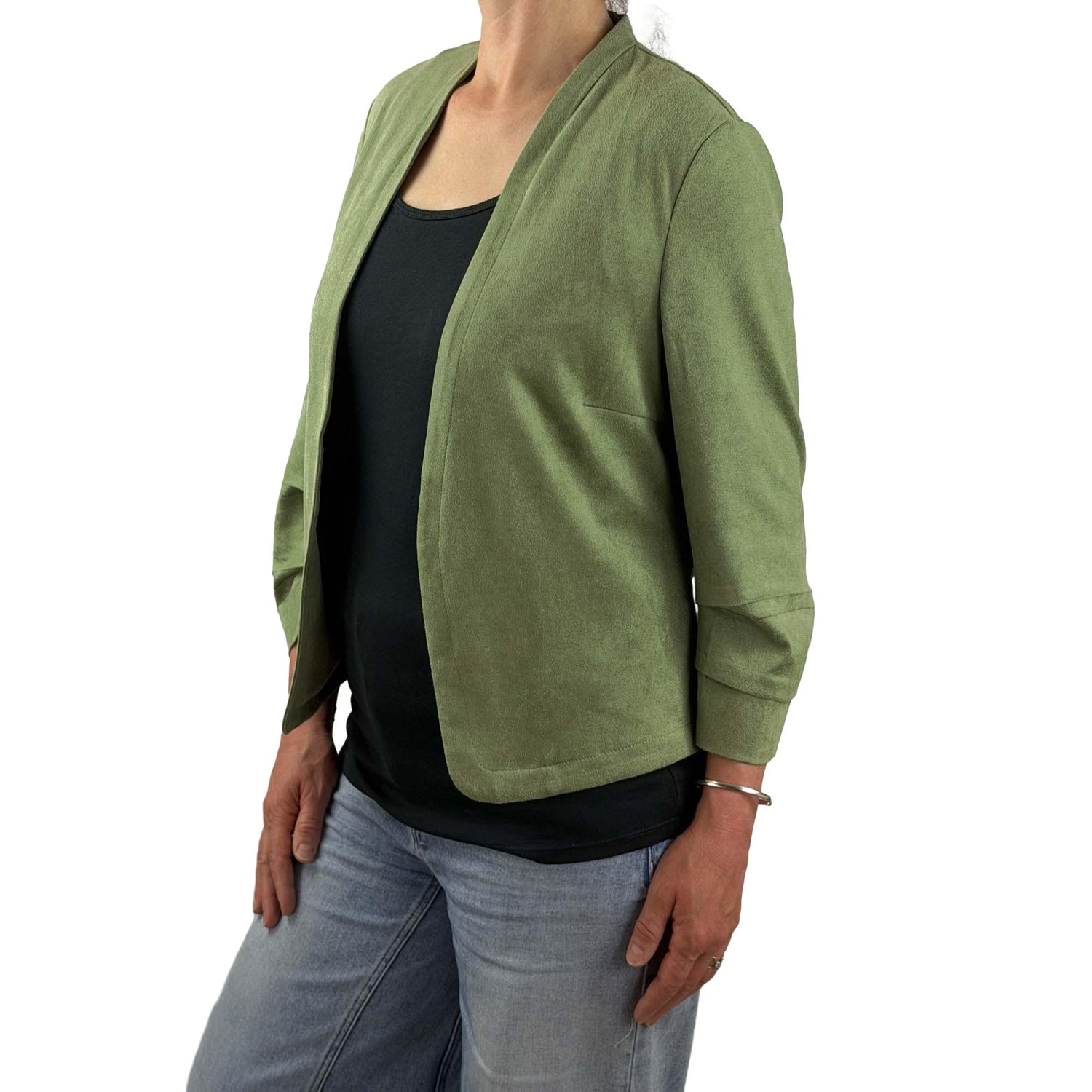 Lederimitat Blazer