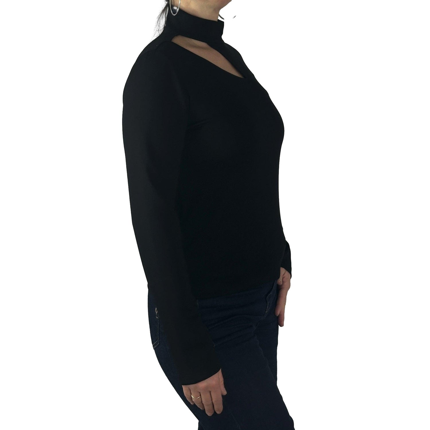 Sweatshirt mit Cut-Out. Mode von Monari. Seidel Moden Onlineshop