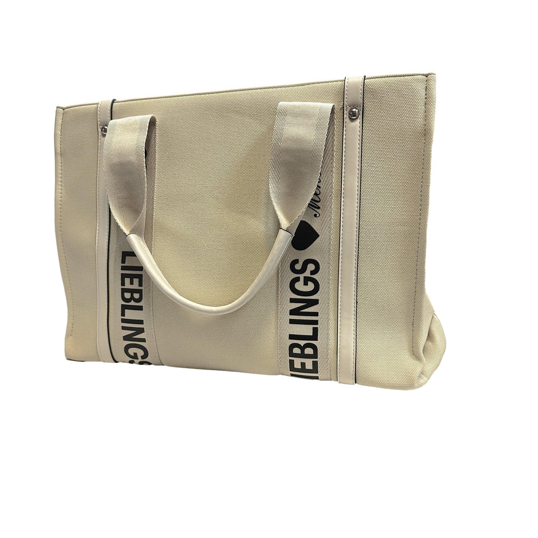 Handtasche mit Schriftzug. Mode von Cassandra. Seidel Moden Onlineshop