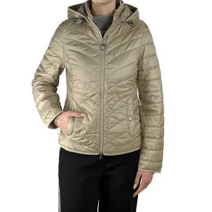 Steppjacke mit Kapuze