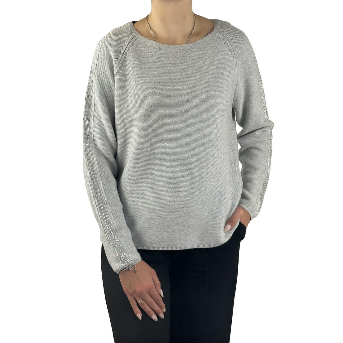Pullover mit Strass
