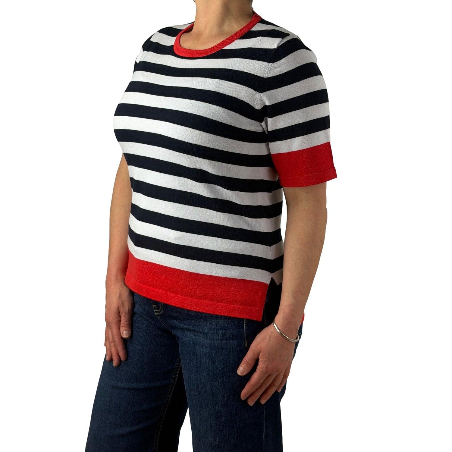 Pullover mit Streifen