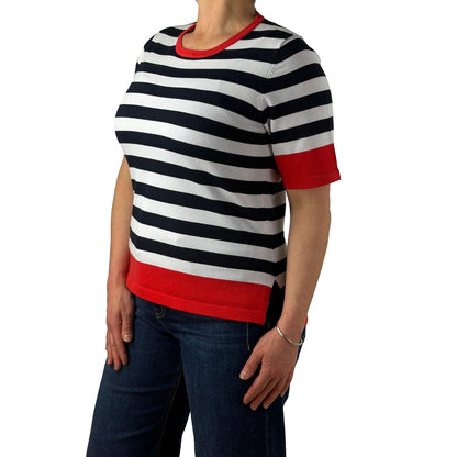 Pullover mit Streifen