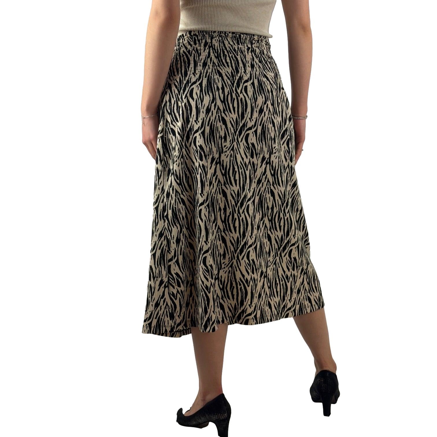 Rock mit Allover-Print