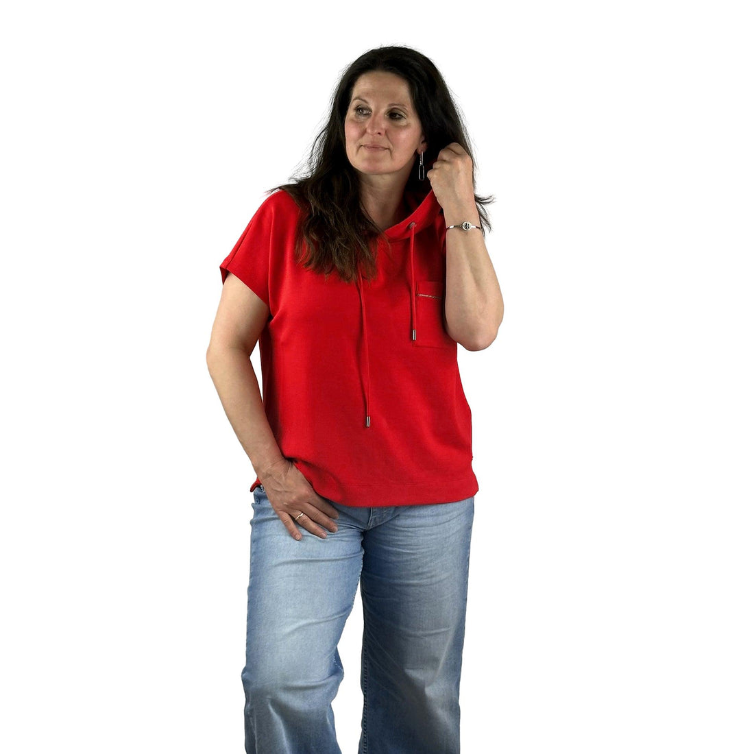 Sweatshirt mit Kapuze. Mode von Monari. Seidel Moden Onlineshop