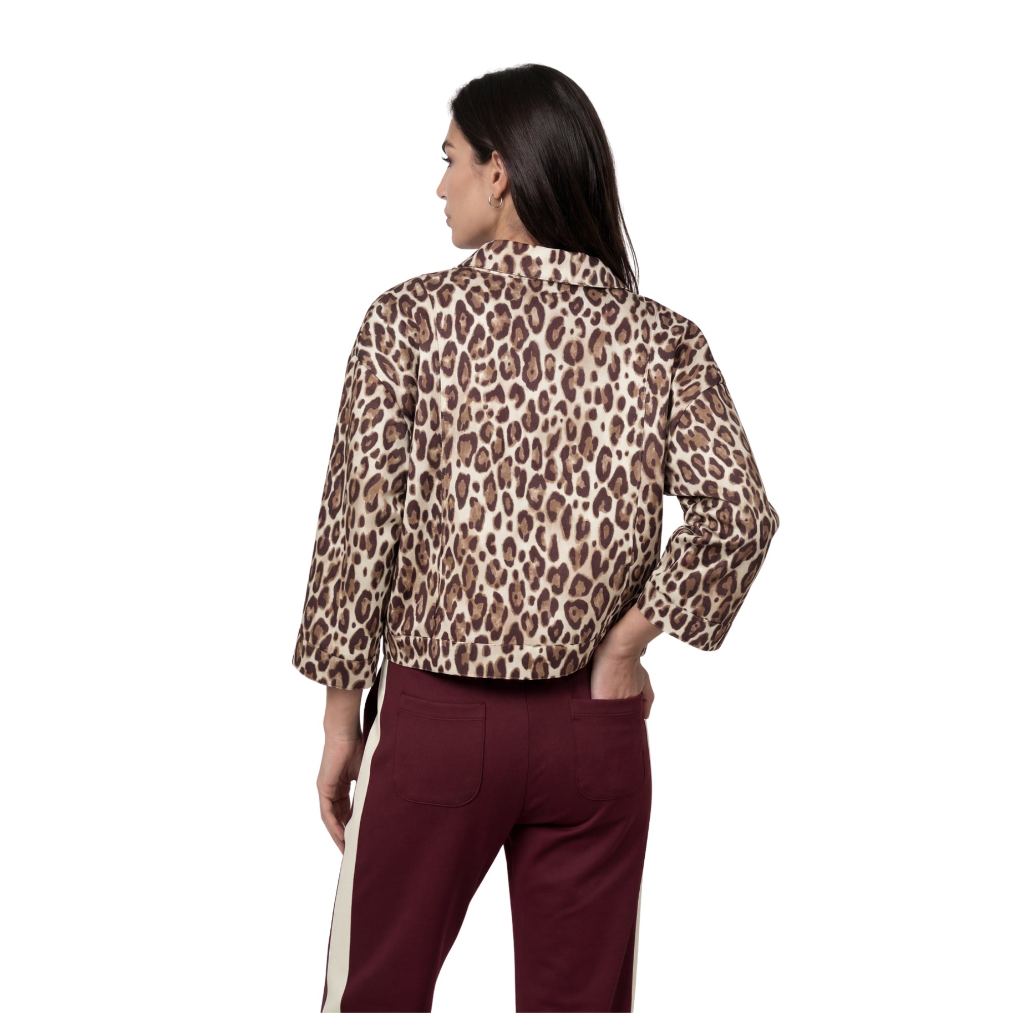 Jacke mit Leomuster - Mode von Monari
