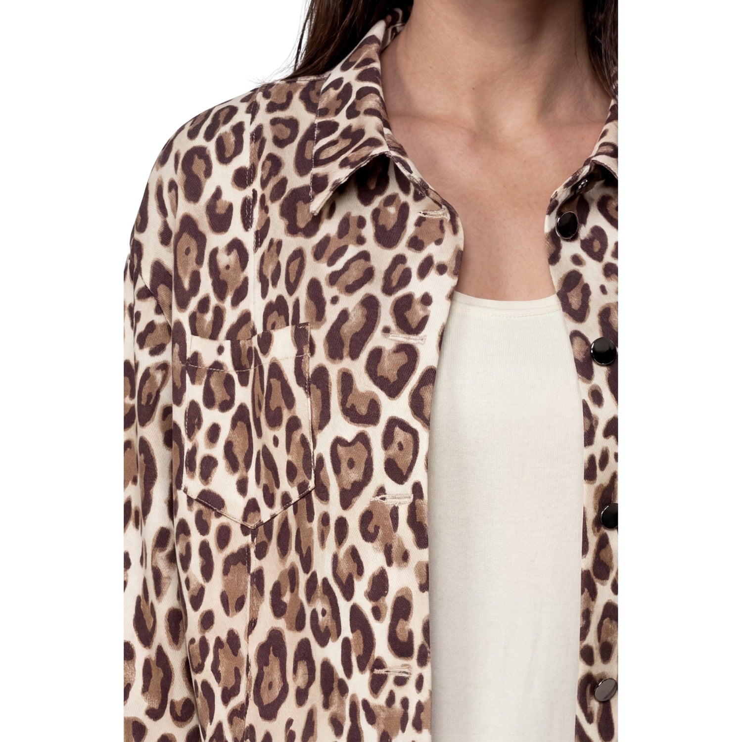 Jacke mit Leomuster - Mode von Monari