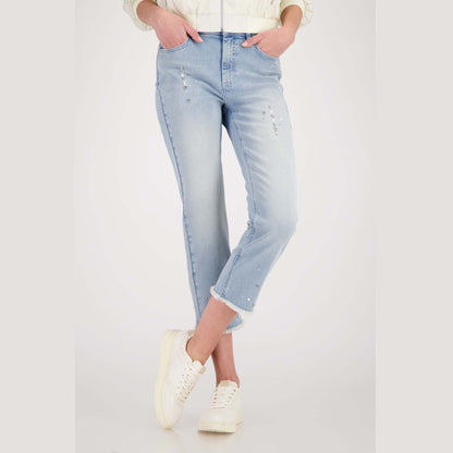 Jeans mir Schmuckdetails - Mode von Monari