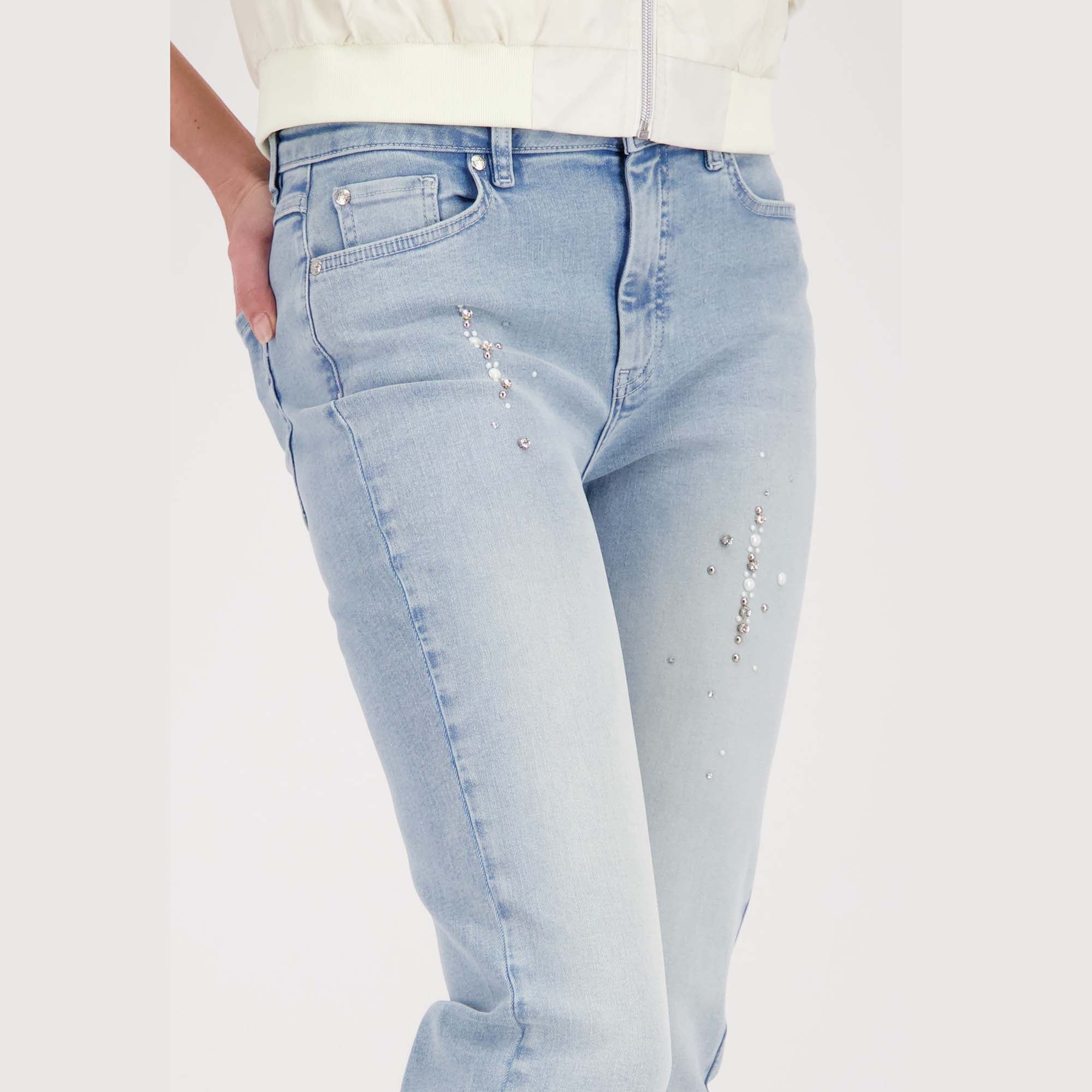 Jeans mir Schmuckdetails - Mode von Monari