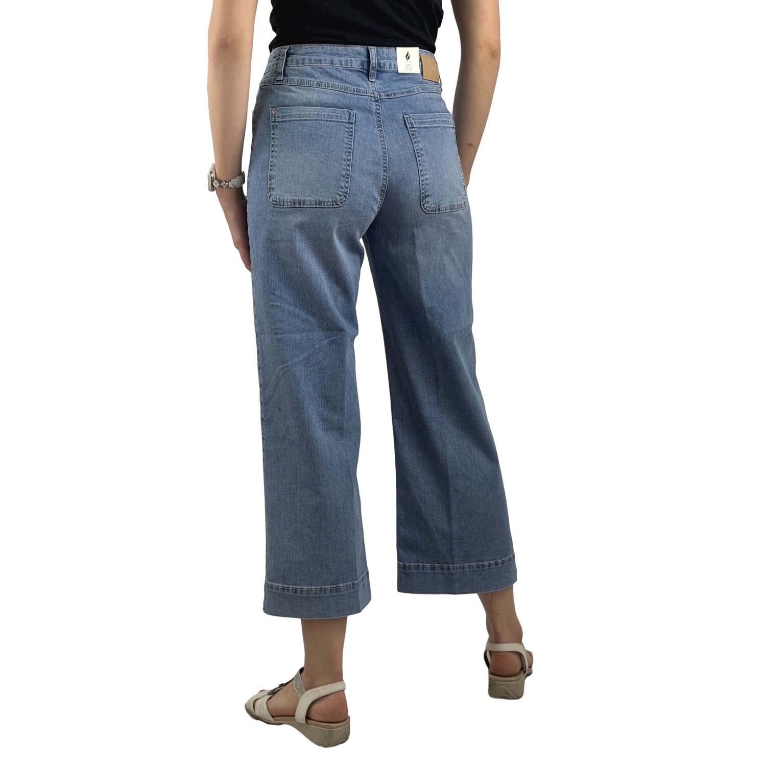 Jeans mit weitem Bein 6/8 - Mode von Blue Fire