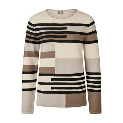 Pullover mit Streifen - Mode von Rabe