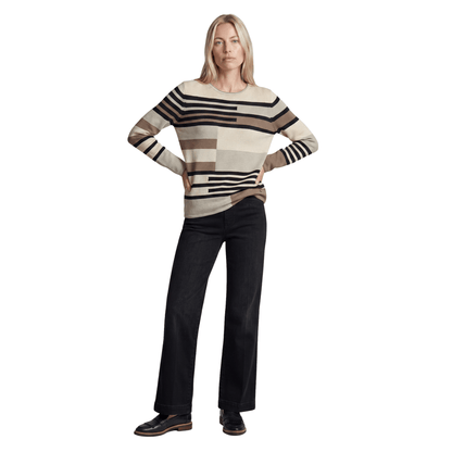 Pullover mit Streifen - Mode von Rabe