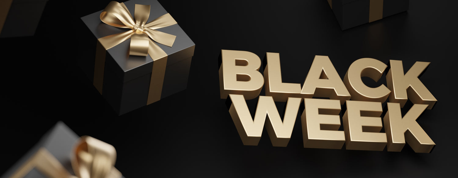 Black Week, Black Friday, Cyber ​​Monday. 20% discount during Black Week.