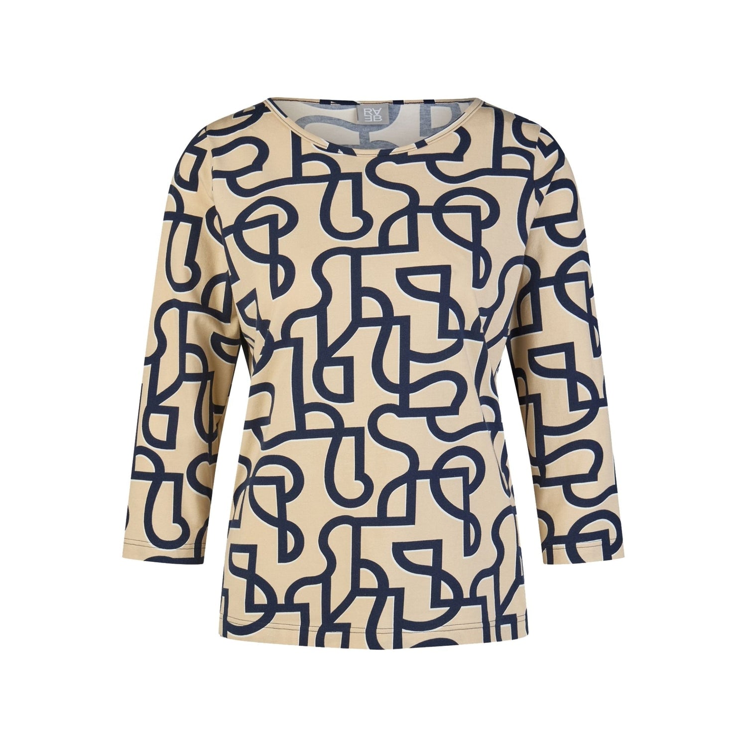 Shirt gemustert - Mode von Rabe