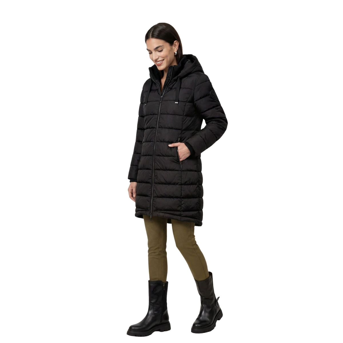 Steppmantel mit Lurex - Mode von Monari