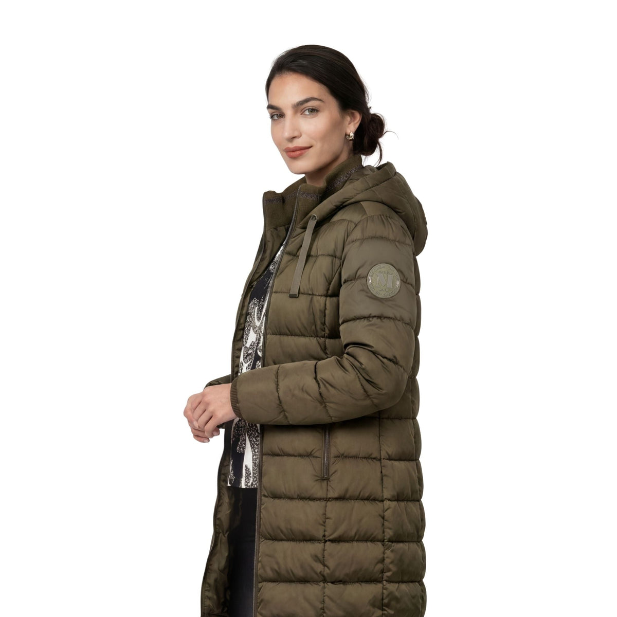 Steppmantel mit Lurex - Mode von Monari