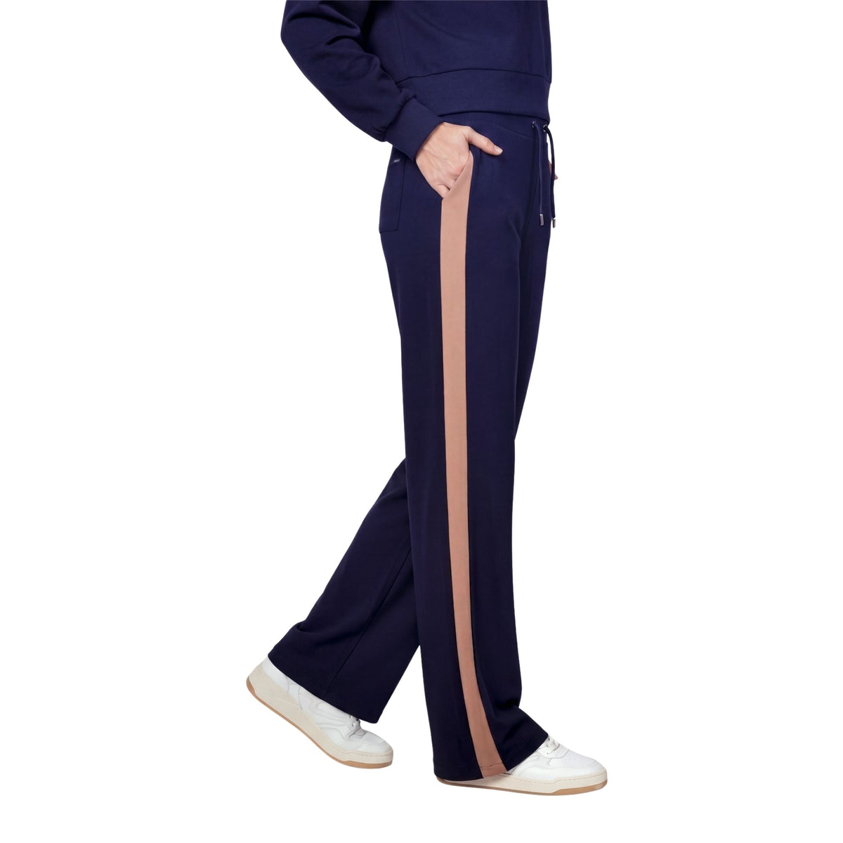 Straight Leg Hose mit Streifen - Mode von  Monari
