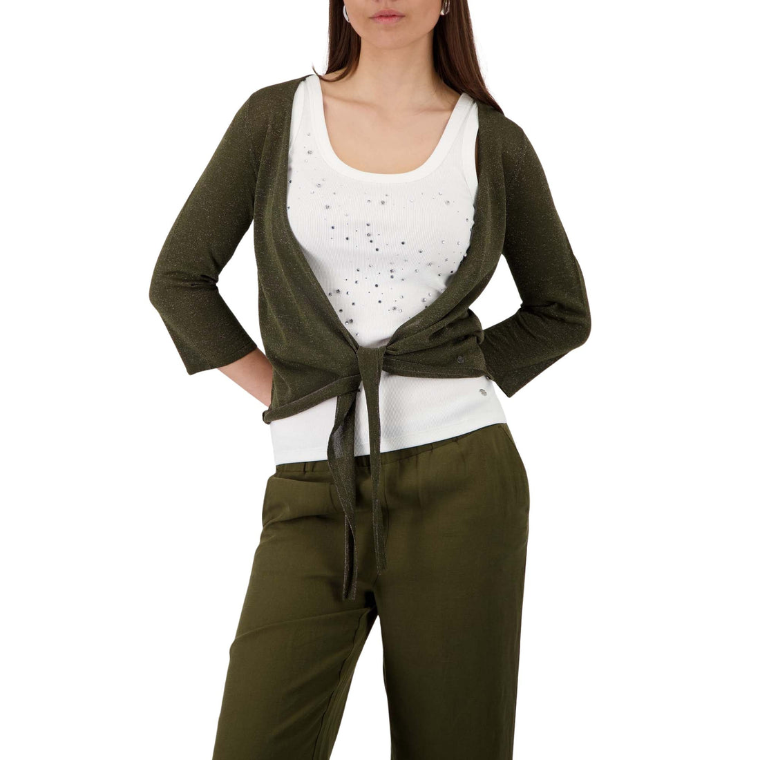 Stricküberwurf mit Lurex - Mode von Monari