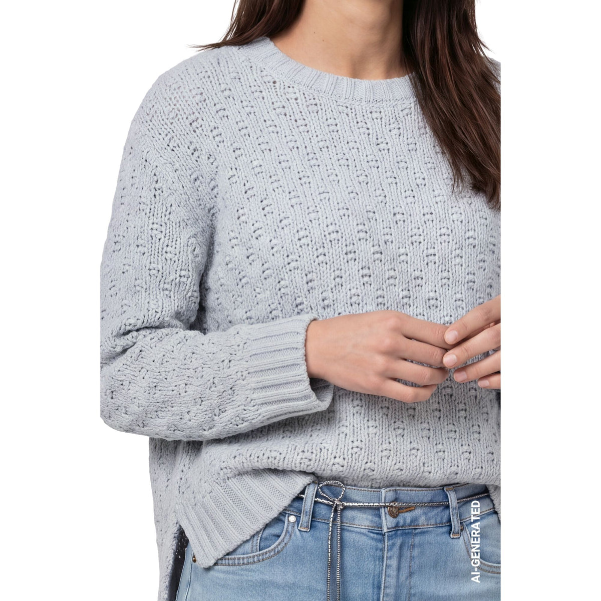 Strickpullover mit Ajour-Struktur - Mode von  Monari