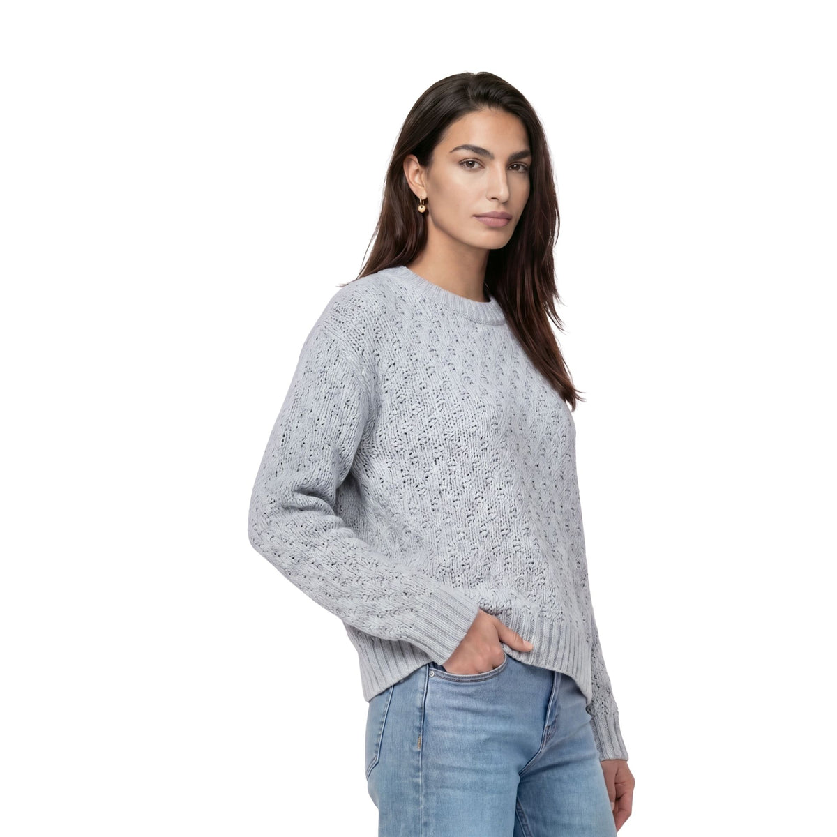 Strickpullover mit Ajour-Struktur - Mode von  Monari