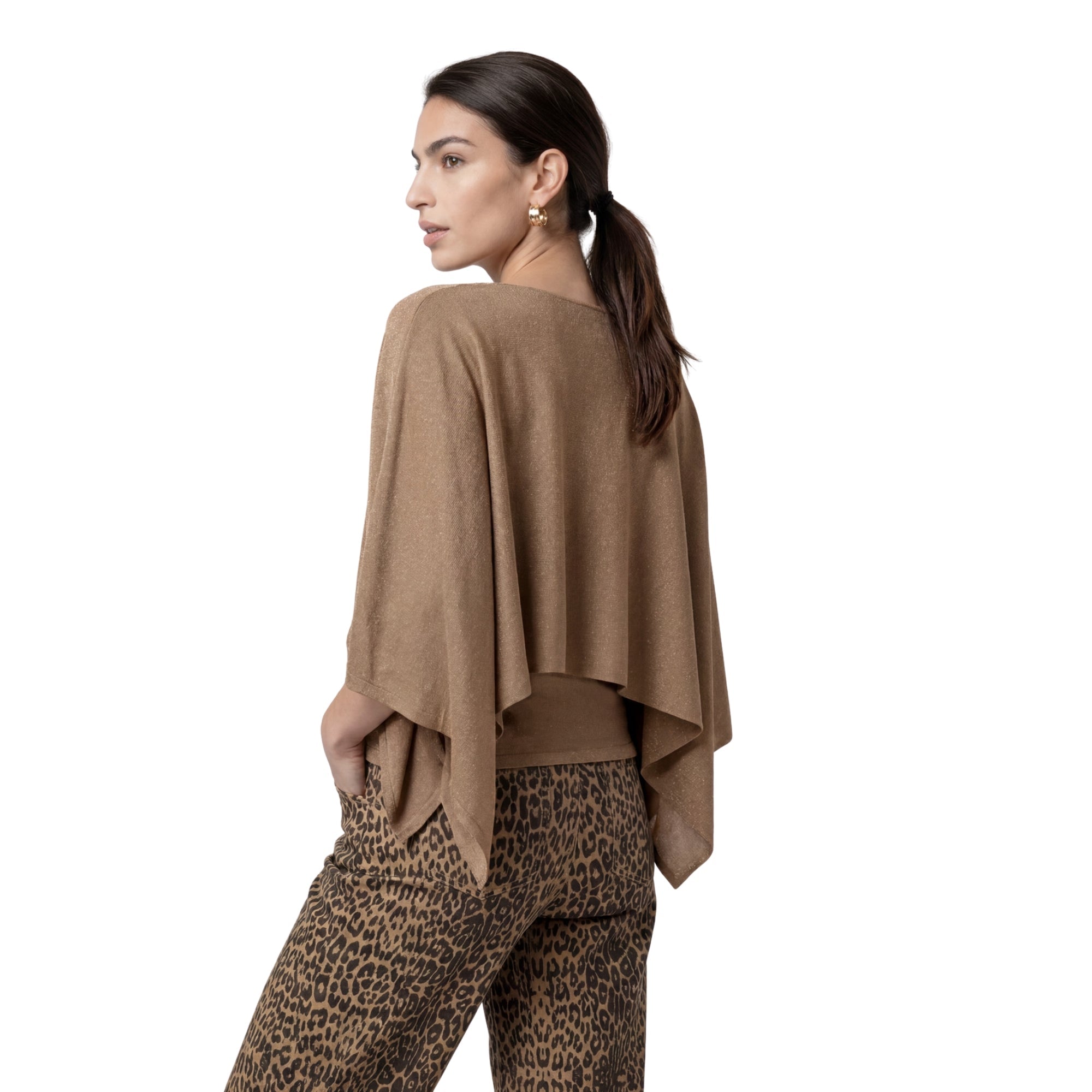 Strickpullover mit Cape-Design - Mode von Monari