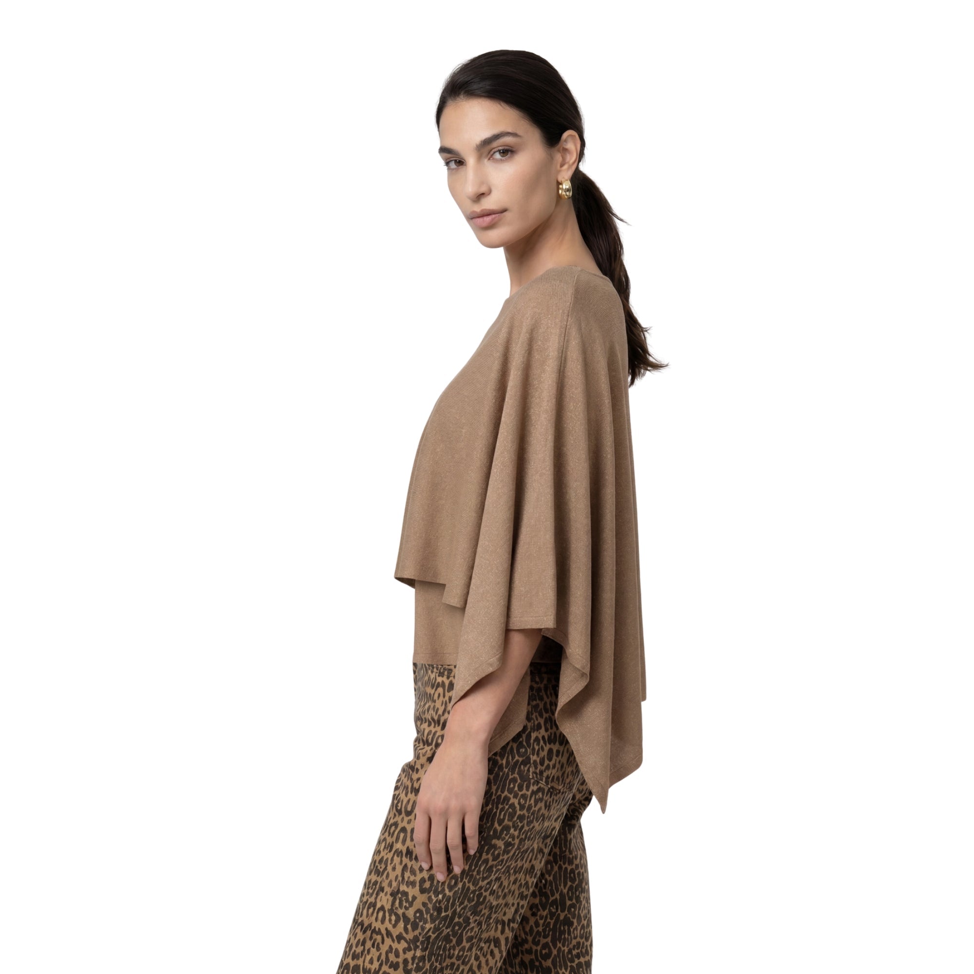 Strickpullover mit Cape-Design - Mode von Monari