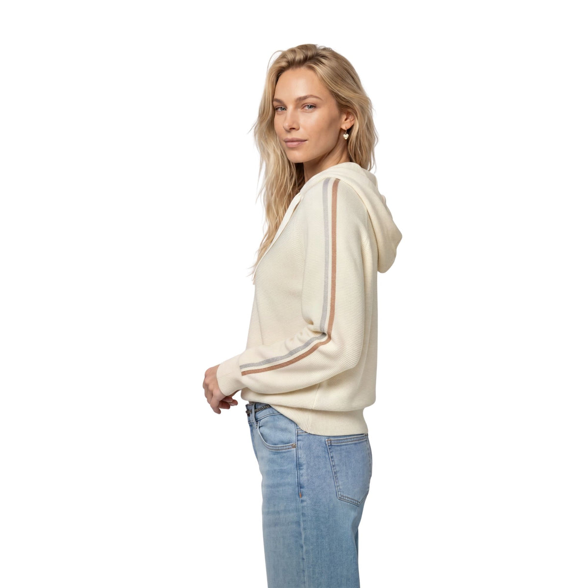 Strickpullover mit Kapuze - Mode von  Monari