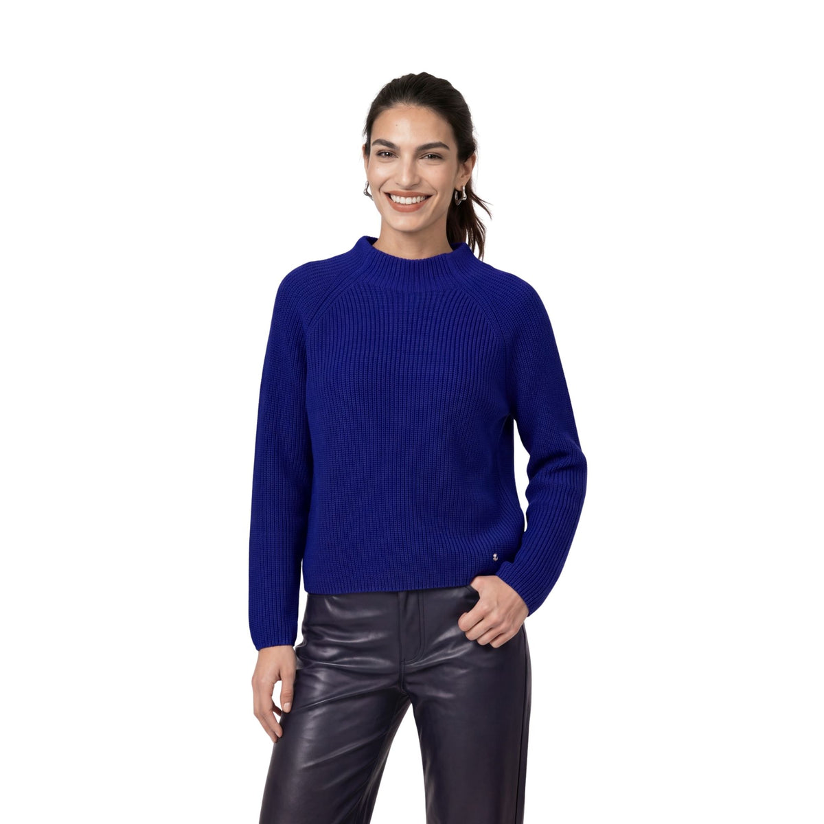 Strickpullover mit Stehkragen - Mode von  Monari