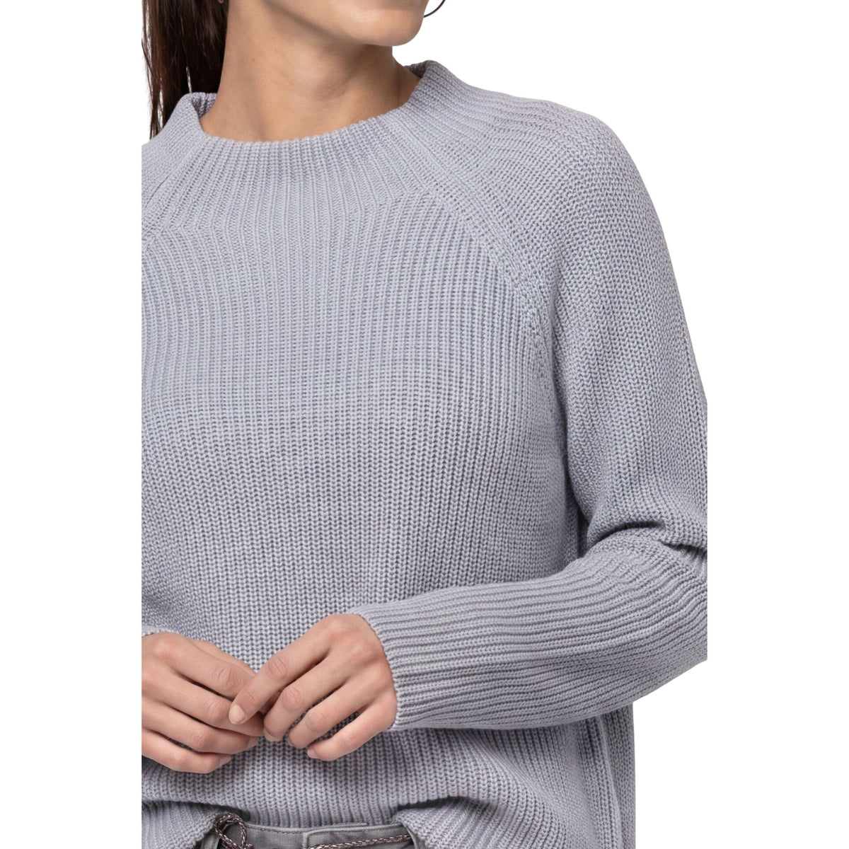 Strickpullover mit Stehkragen - Mode von  Monari