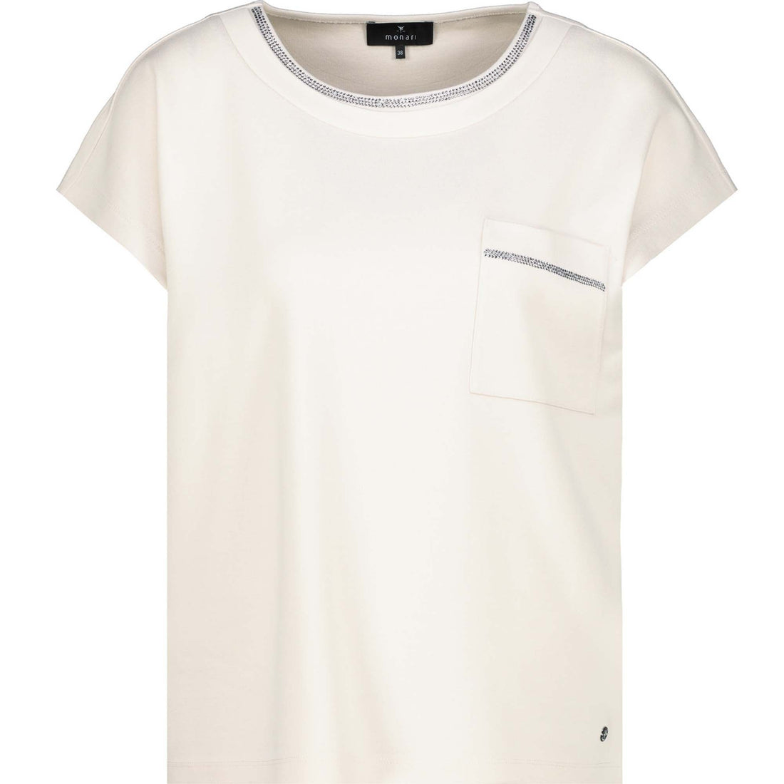 Sweatshirt mit Schmuckkragen - Mode von Monari