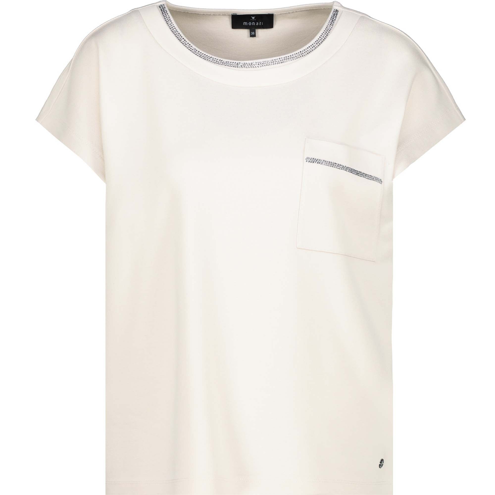 Sweatshirt mit Schmuckkragen - Mode von Monari