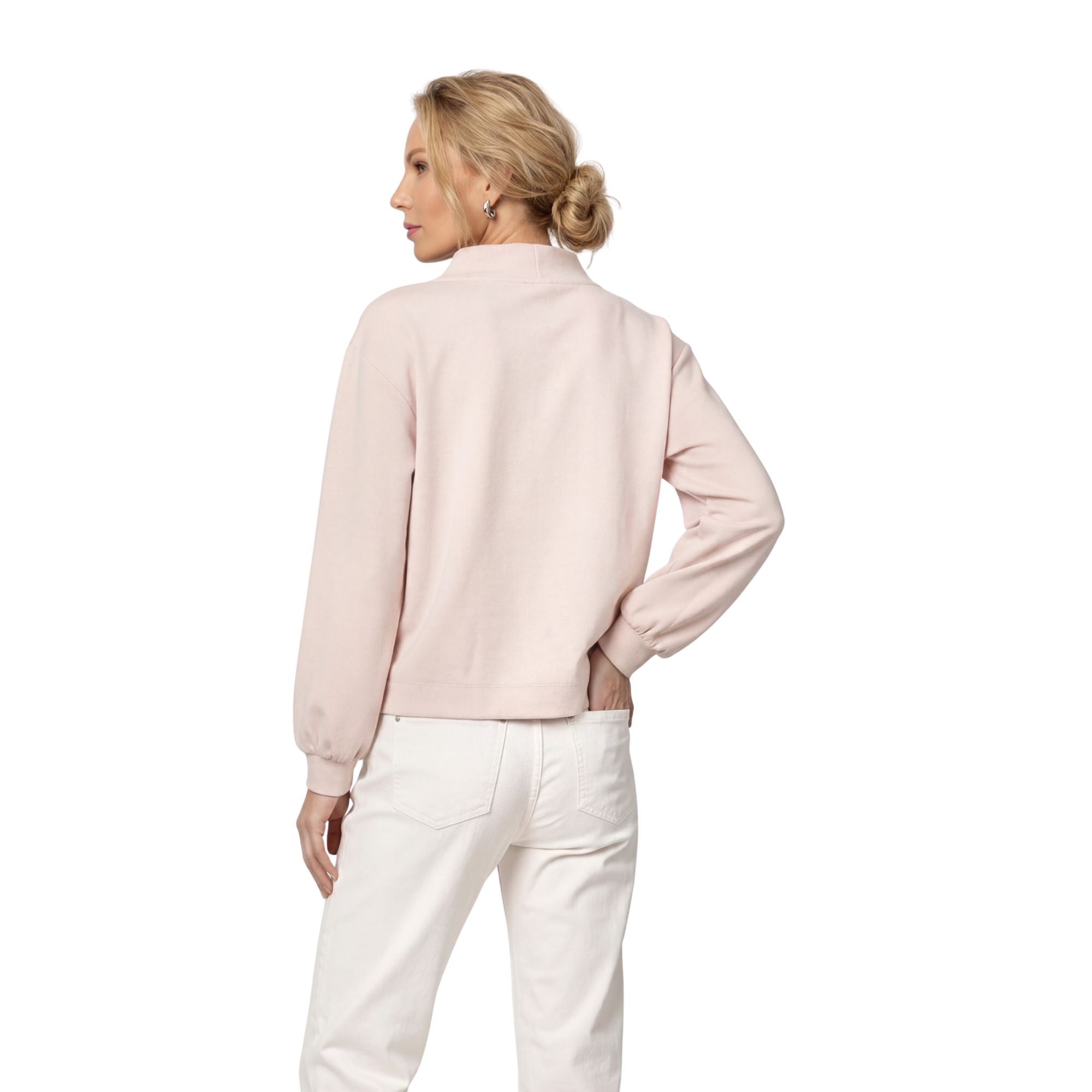 Sweatshirt mit Stehkragen - Mode von  Monari