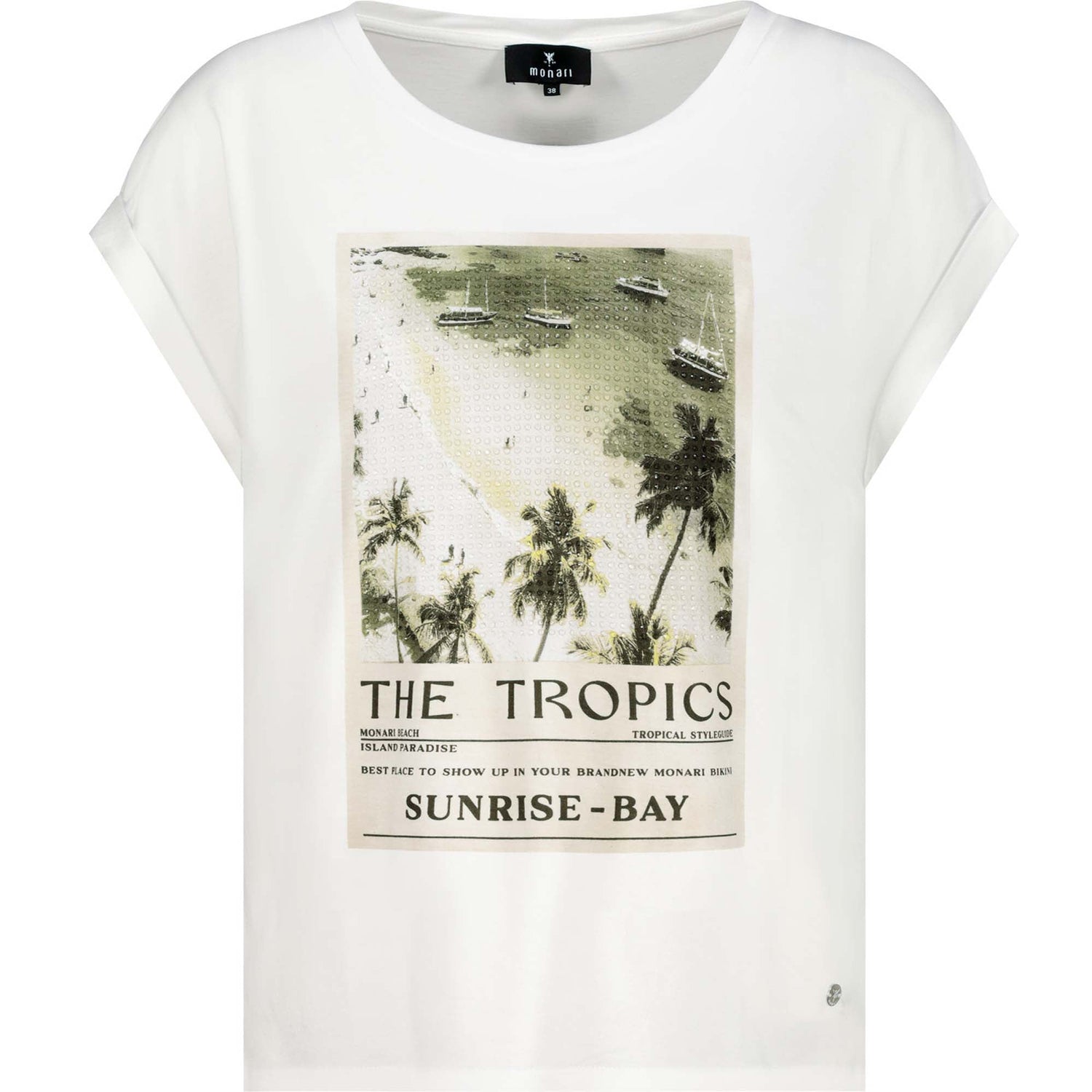 T-Shirt mit Print - Mode von Monari