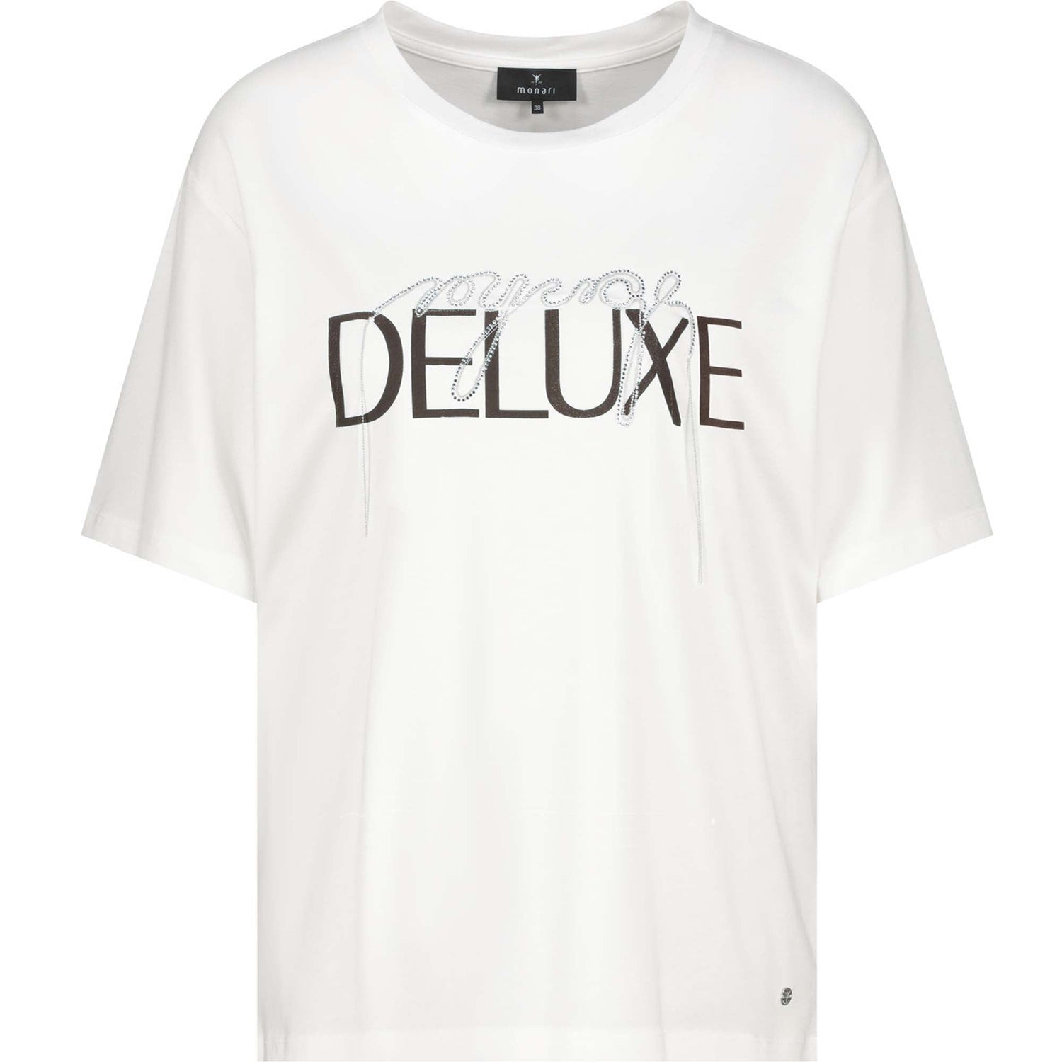 T-Shirt mit Schmuckdetails - Mode von Monari