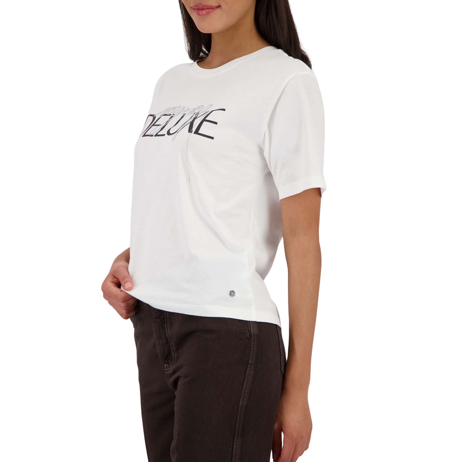 T-Shirt mit Schmuckdetails - Mode von Monari