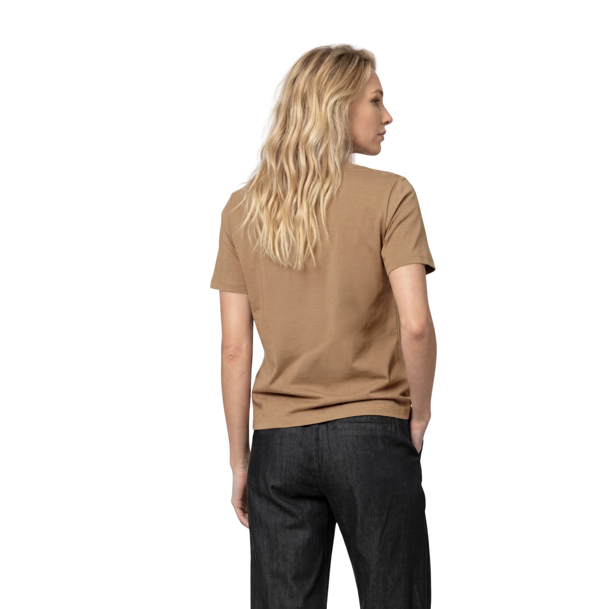 T-Shirt mit Strassschriftzug - Mode von Monari