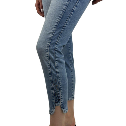 Jeans 7/8 mit Waschnung - Mode von Angels